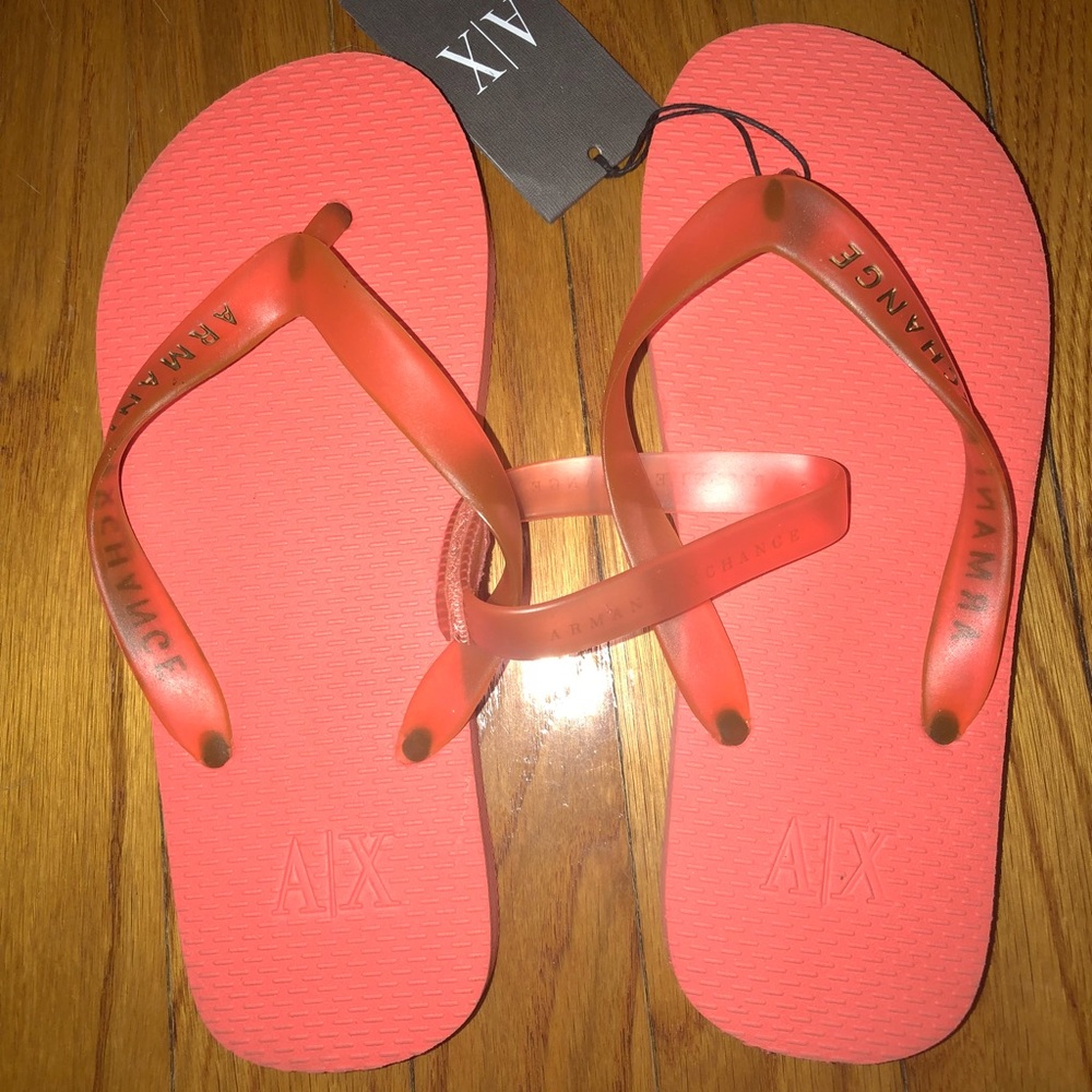 Armani Exchange Flip Flops